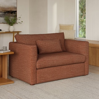 Marina 57" Sleeper Lounge Chair - Napa Rust