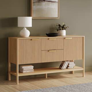 Liv 58" Sideboard - White Oak